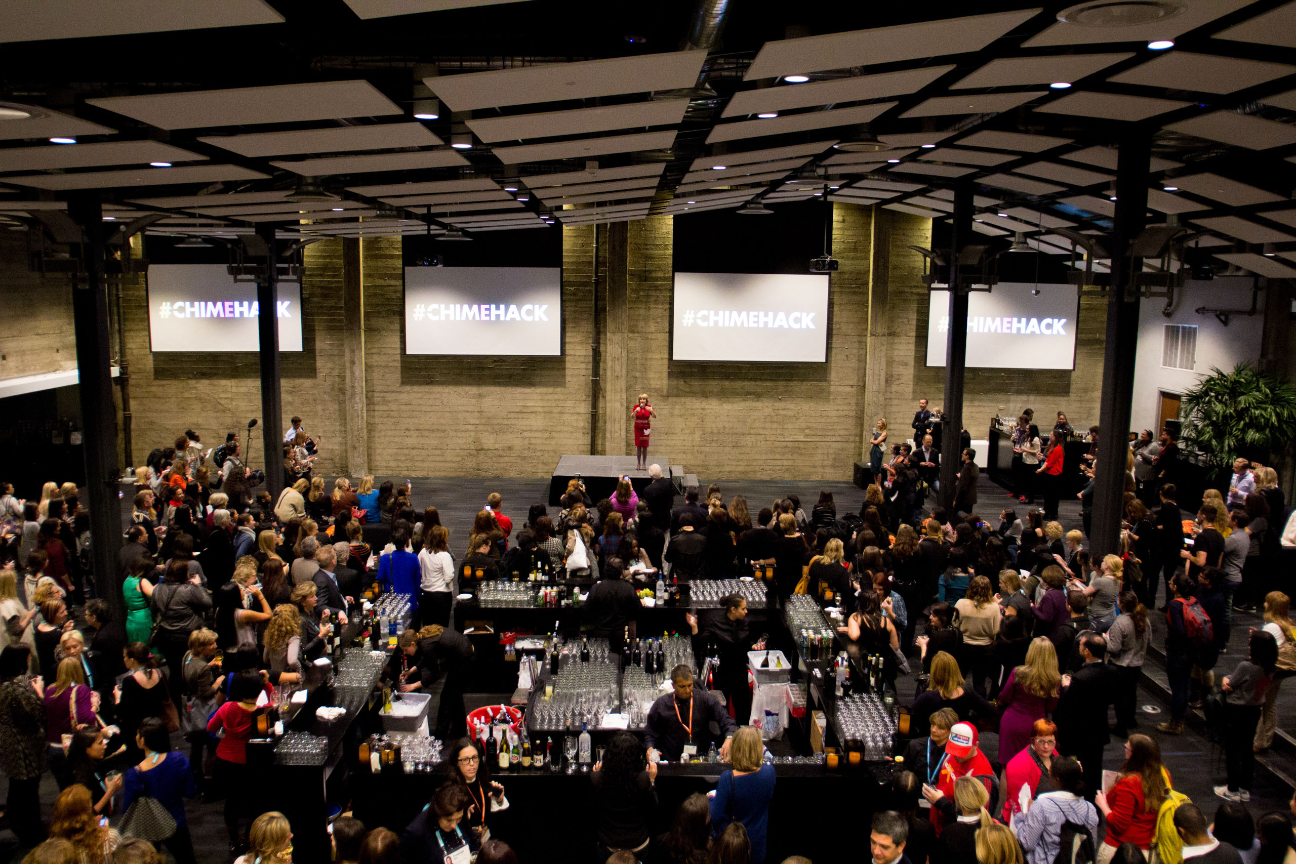 Corporate event, Chime For Change, Twitter, Chimehack