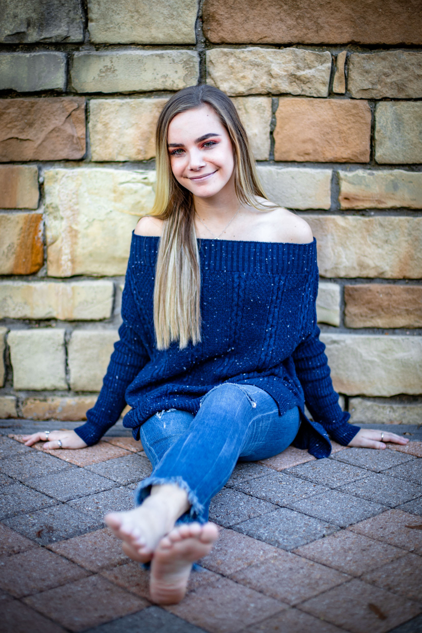 Senior photo, The Woodlands Waterway