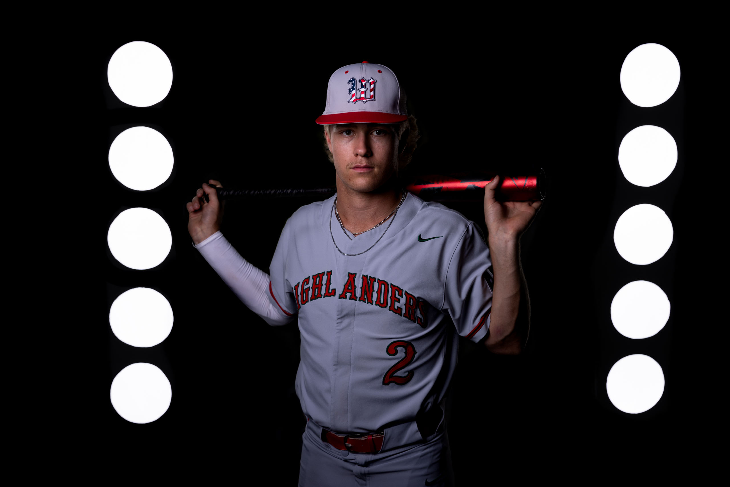 Dramatic Lighting, Senior photo, The Woodlands High School, Baseball, Highlanders, TWHS, The Woodlands Highlanders, Highlanders Baseball