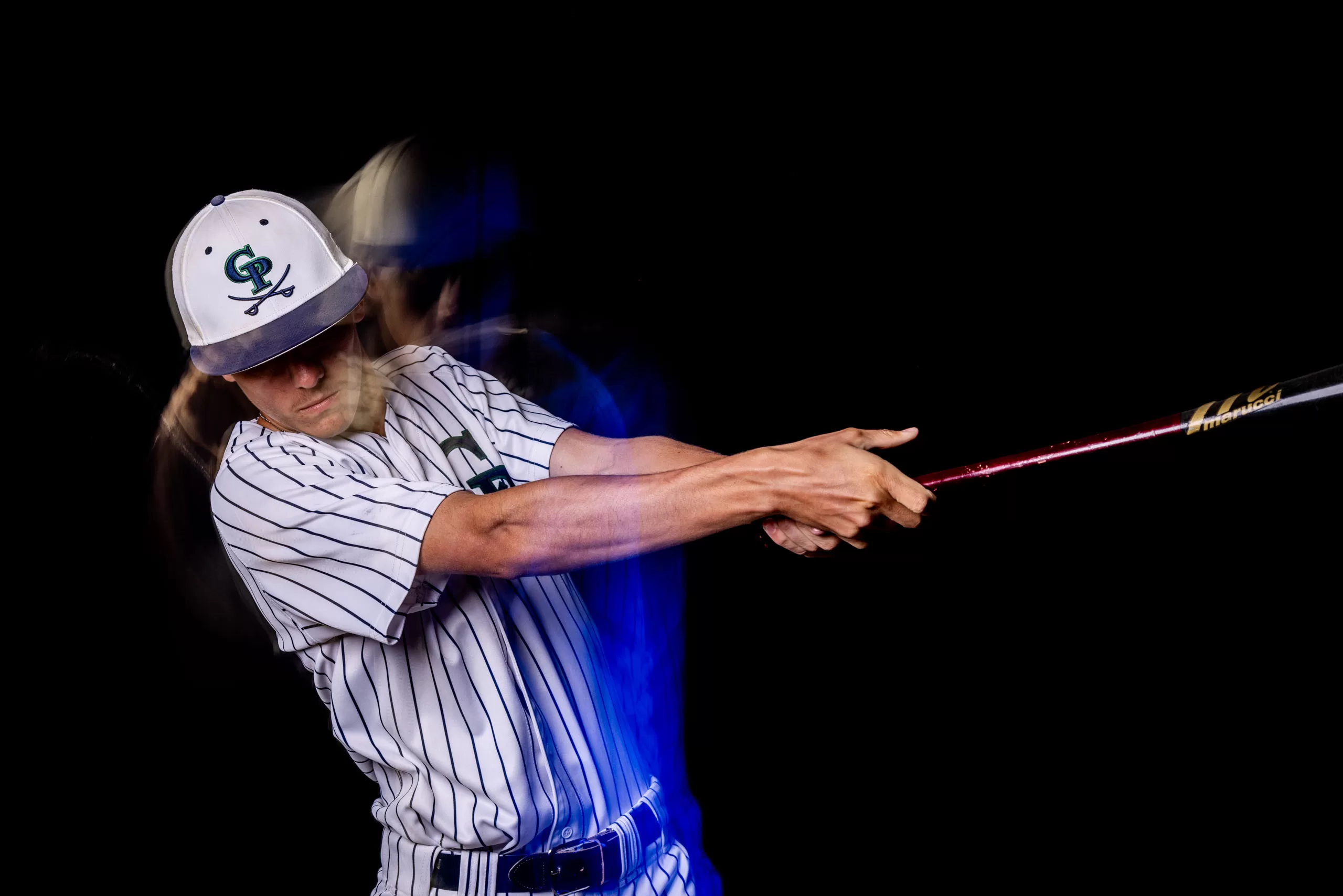 Dramatic Lighting, Senior photo, The Woodlands High School, Baseball, Cavaliers, College Park Baseball, College Park Cavaliers, TWHS, The Woodlands Highlanders, Highlanders Baseball