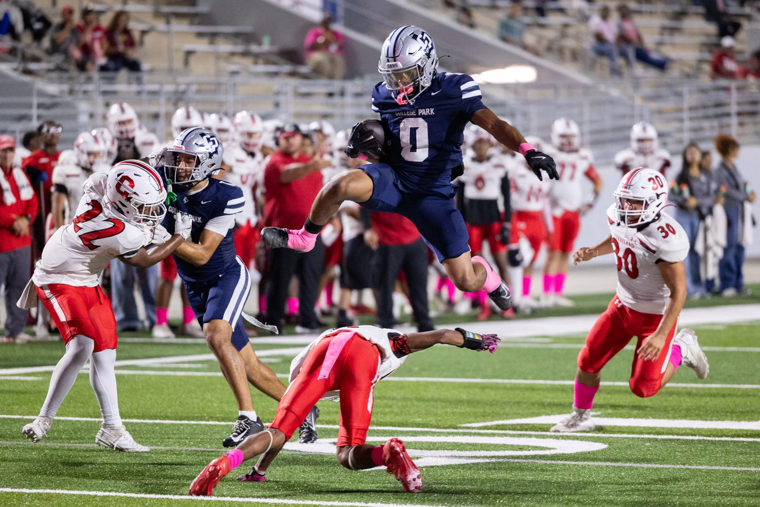 College Park Woodlands Football, Cavalier football, CP football, Kaylen Stephens